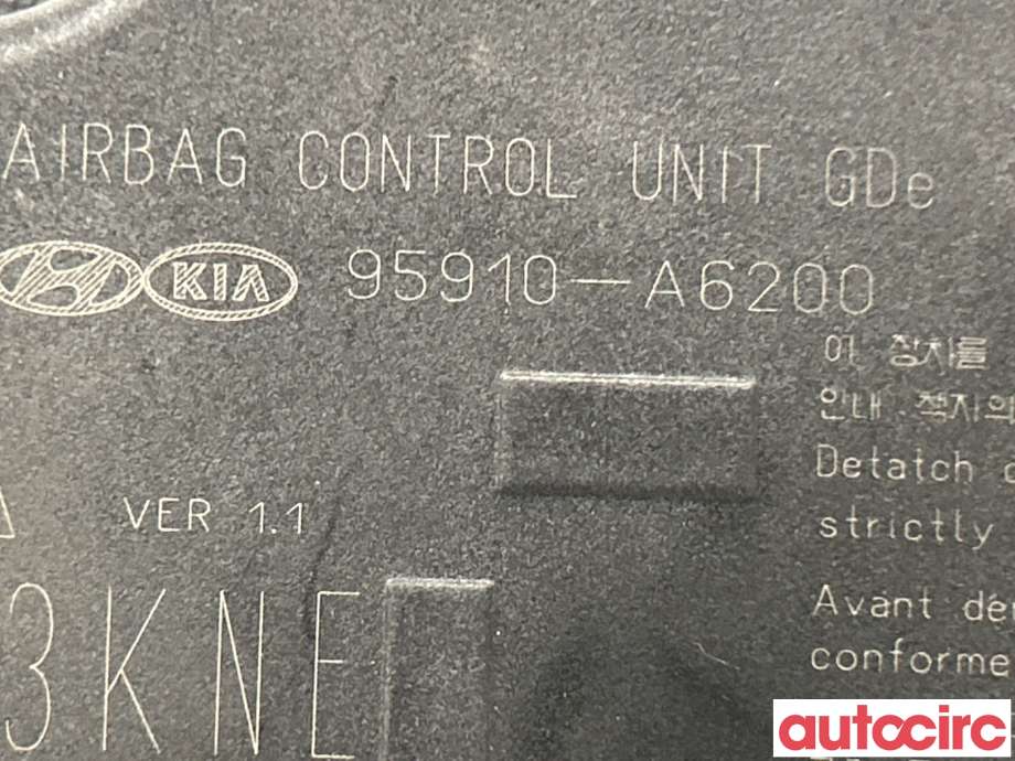 Airbag elektronikk til Hyundai i30 2012-2017 (Type II) (HYUNDAI|95910A6200)