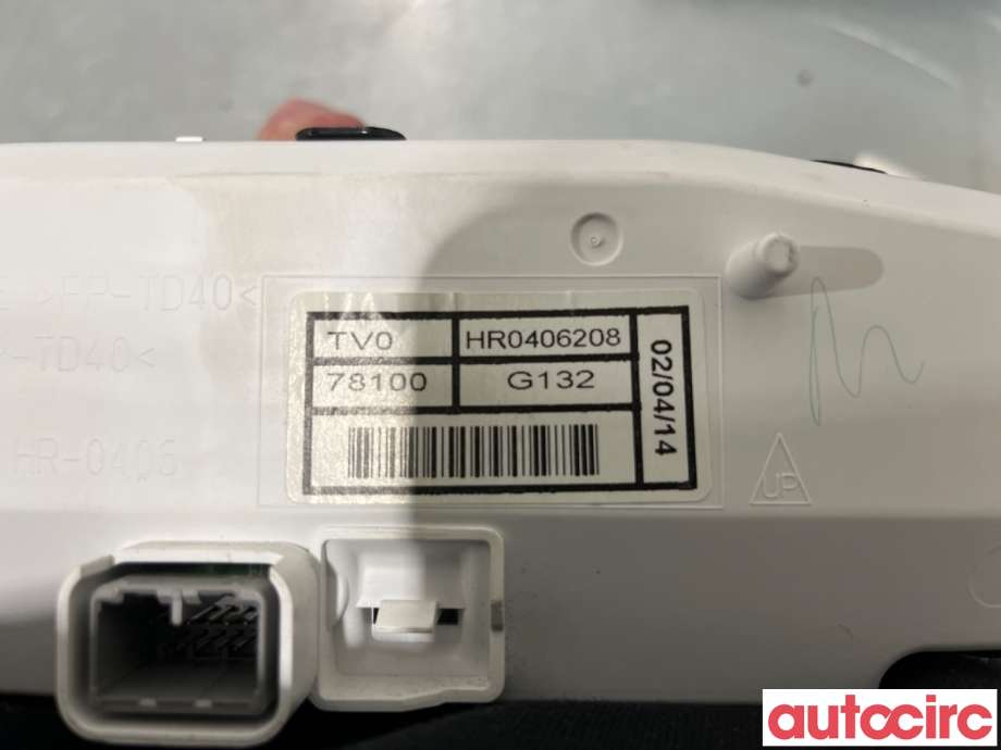 Multimedia display (MCU - Media Controller Unit) til Honda Civic 2012-2015 (Type IX, Fase 1)  (HONDA|78100-TV0-G13||78100TV0G123)