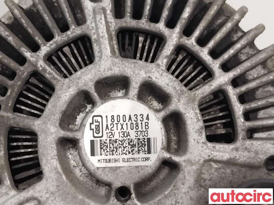 Dynamo til Mitsubishi Outlander 2010-2012 (Type II, Fase 2)  (MITSUBISHI|1800A431|A2TX1081B|1800A334)