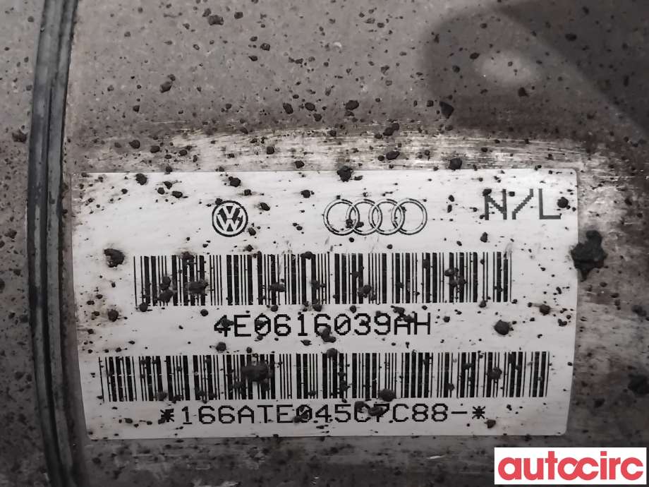 Fjær foran nivå luftpute/belg til Audi A8 2003-2010 (Type II) (AUDI|4E0616039AH|151400-04674|4E0616039AM)
