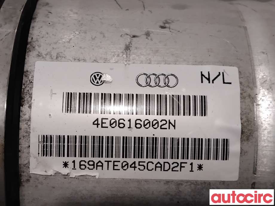 Fjær foran nivå luftpute/belg til Audi A8 2003-2010 (Type II)  (AUDI|4E0616002R|151400-04704|4E0616002N)