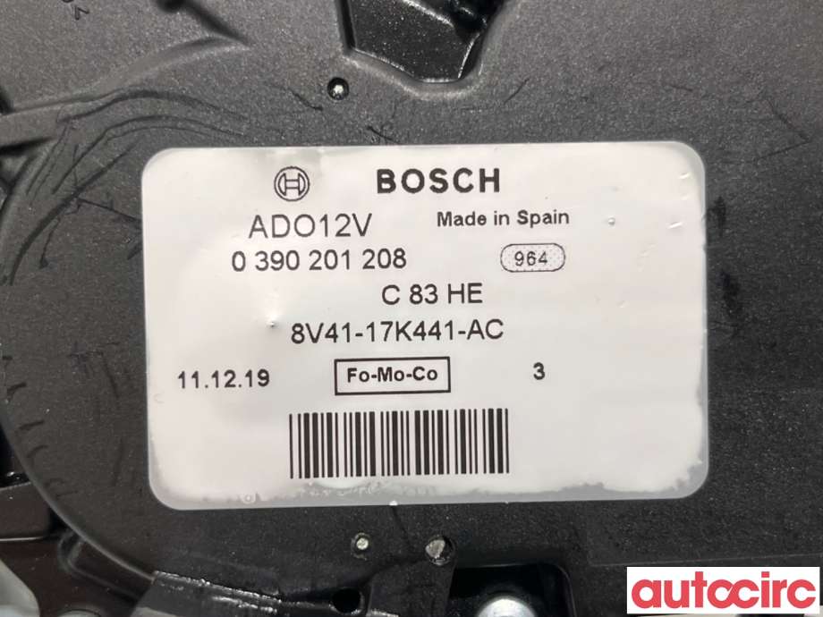 Viskermotor bakrute til Ford Kuga 2008-2012 (Type I)  (FORD|1695472|0390201208|8V41-17K441-AC)