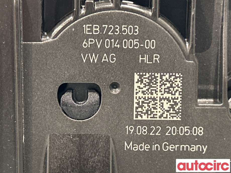 Pedal gass til Škoda Enyaq 2021-->>  (SKODA|1EB723503)