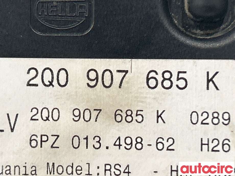 Sensor radar til Škoda Enyaq 2021-->>  (SKODA|2Q0907686K)