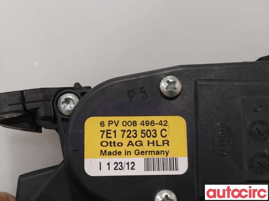 Pedal gass til VW Transporter / Caravelle 2009-2015 (Fase 2) (T5) (T5) (VOLKSWAGEN|7E1723503C|6PV008496-42|7LA723503A)