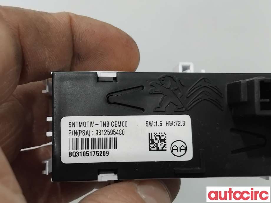 Airbag diverse til Peugeot 5008 2017-->> (Type II)  (PEUGEOT|9812595480||9825950180)