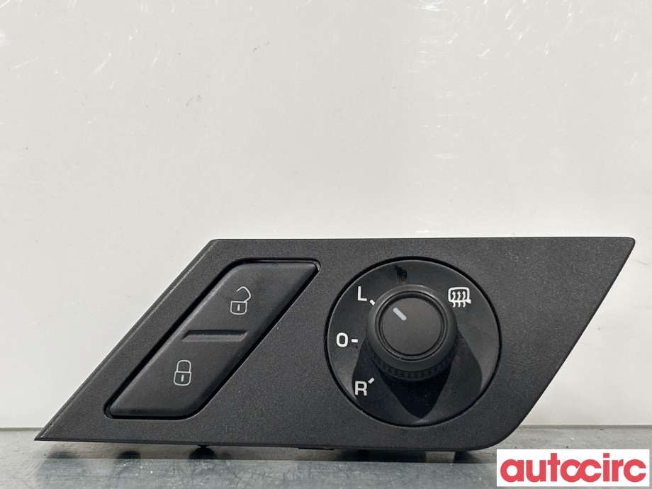 Bryter speil til VW Caddy, 2015-2020 (Type III, Fase 3) (VOLKSWAGEN|2K0962125)