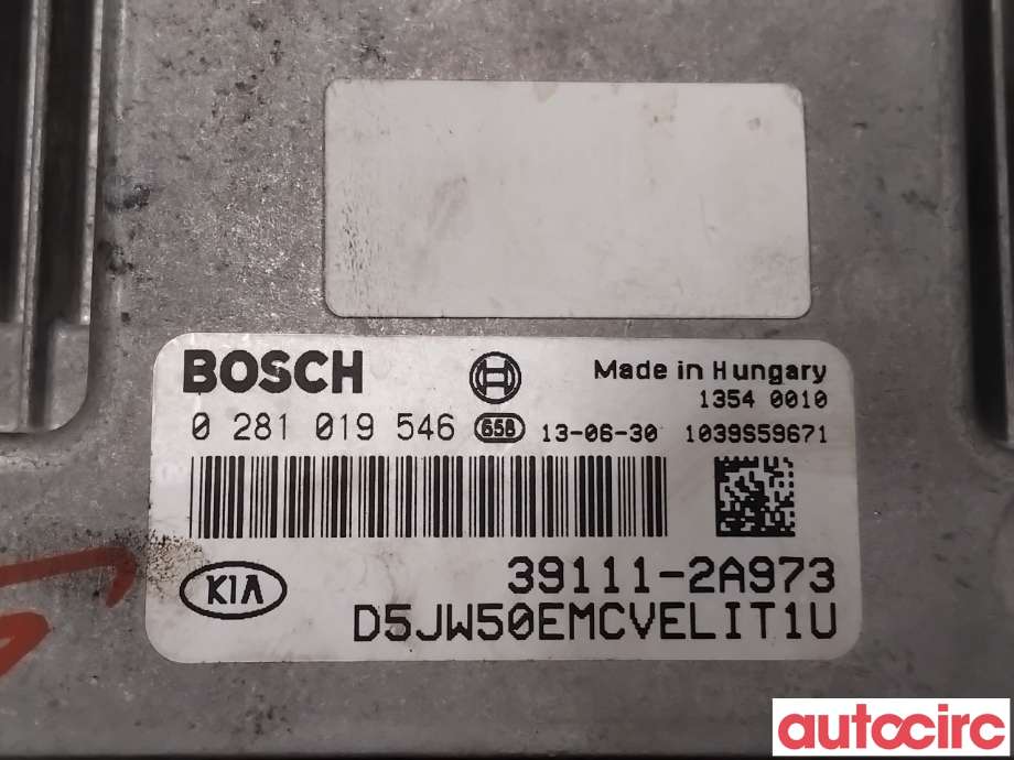 Styreenhet motor til Kia Cee