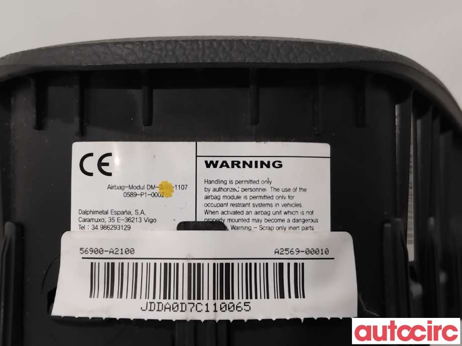 Airbag rattpute til Kia Cee