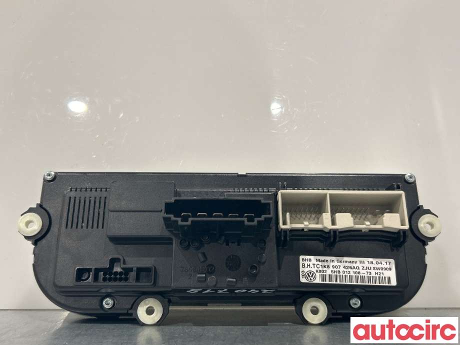 Varmeapparat betjening til VW Caddy 2015-2020 (Type III, Fase 3)  (VOLKSWAGEN|1K8907426AQ)