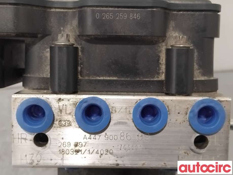 ABS sentral til Mercedes Vito 2014-->> (W447) (W447) (MERCEDES|A4479008709|0265259846|A4479006316)