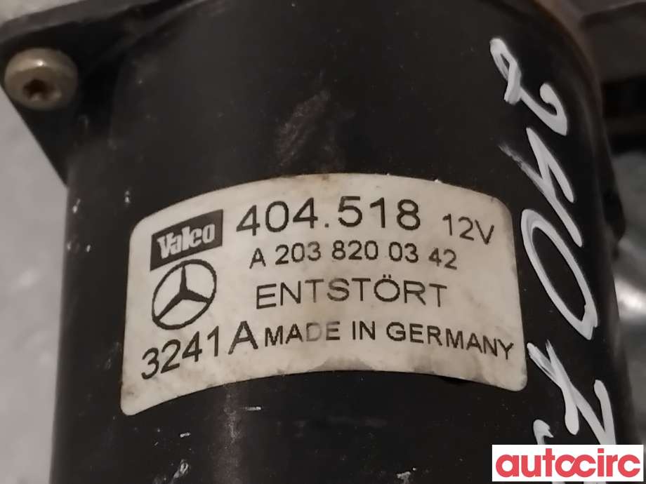 Viskermotor frontrute til Mercedes C-Klasse 2000-2004 (Fase 1) (W203) (W203) (MERCEDES|A2038200342|404518)