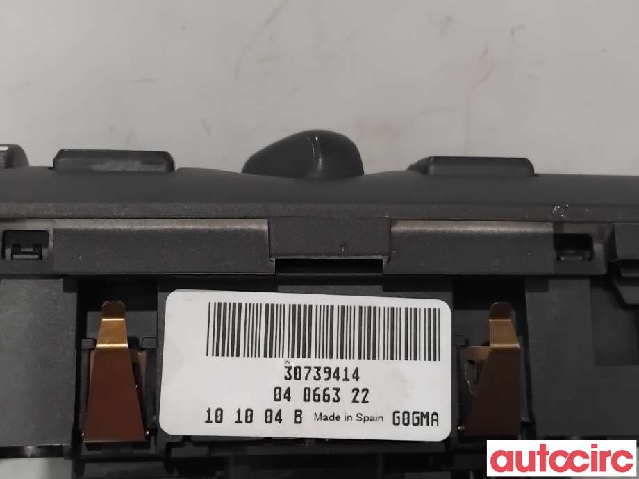 Bryter lys til Volvo V70 2007-2013 (Type III, Fase 1)  (VOLVO|31443850||30739414)
