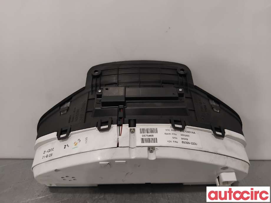 Instrumentpanel til Volvo V70 2007-2013 (Type III, Fase 1)  (VOLVO|36002600|69399-320U)