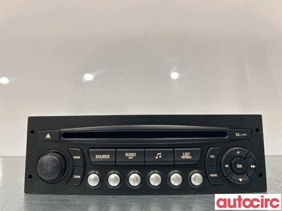 Bilstereo til Peugeot 207 2006-2012 (PEUGEOT|6574PW|16077504XT)
