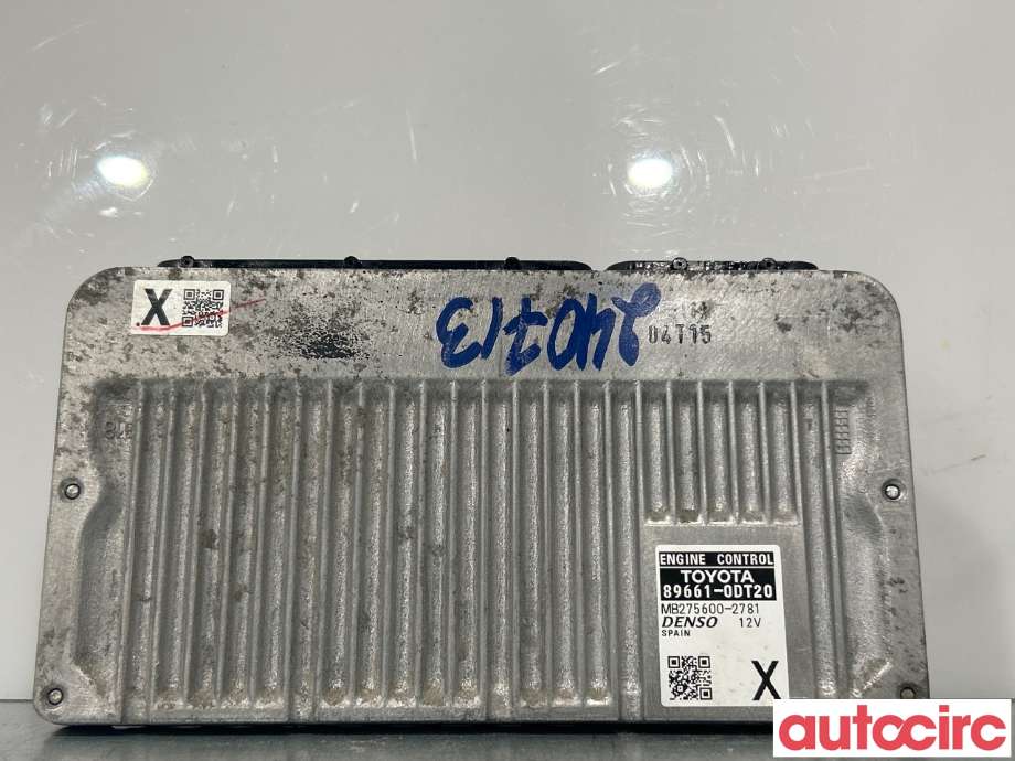 Styreenhet motor til Toyota Yaris 2014-2020 (Type III, Fase 2)  (TOYOTA|896610DT20||896610-DT20)