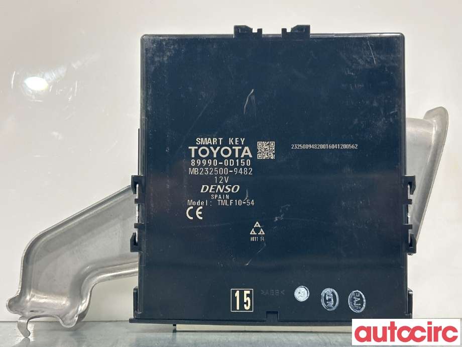 Styreenhet diverse til Toyota Yaris, 2014-2020 (Type III, Fase 2)  (TOYOTA|899800D010)