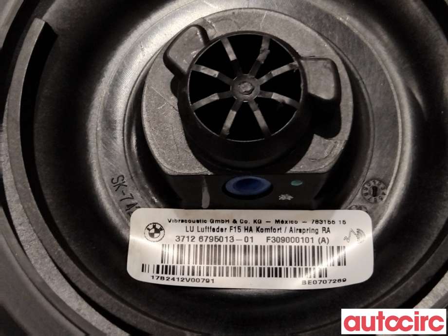 Fjær foran nivå luftpute/belg til BMW X5 2013-2018 (F15) (F15) (BMW|37126795013|BE0707269)