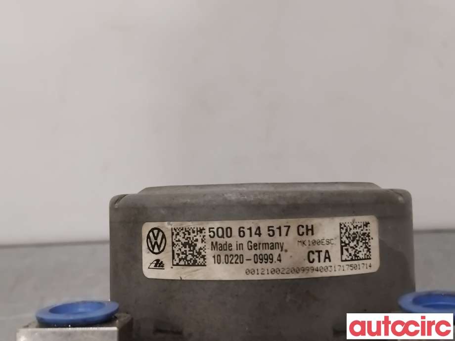 ABS sentral til Škoda Superb 2015-->> (Type III)  (SKODA|5Q0614517CH|100916-43273|5Q0614517FM)