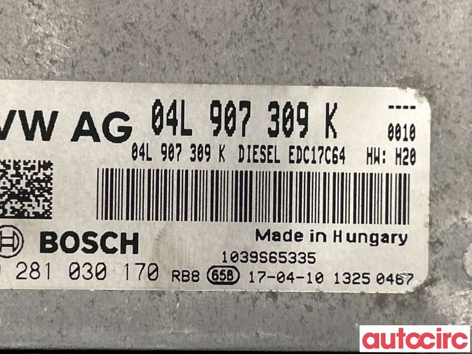Styreenhet motor til VW Caddy 2015-2020 (Type III, Fase 3)  (VOLKSWAGEN|04L906016GP)