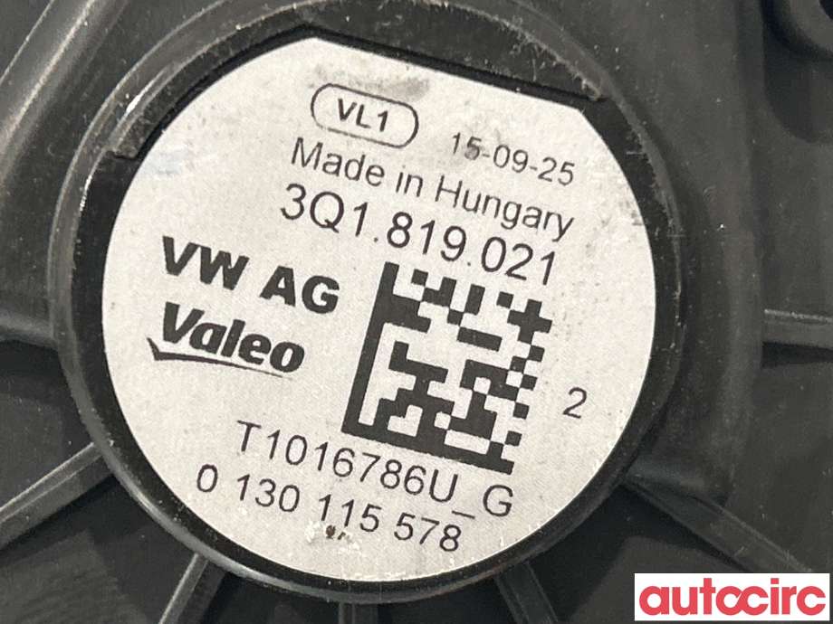 Varmeapparat motor til VW Passat 2015-2019 (Fase 1) (B8) (B8) (VOLKSWAGEN|3Q1819021||5WB819021D)