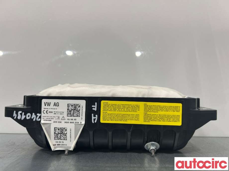 Airbag passasjer til VW Passat 2015-2019 (Fase 1) (B8) (B8) (VOLKSWAGEN|3G0880204F)