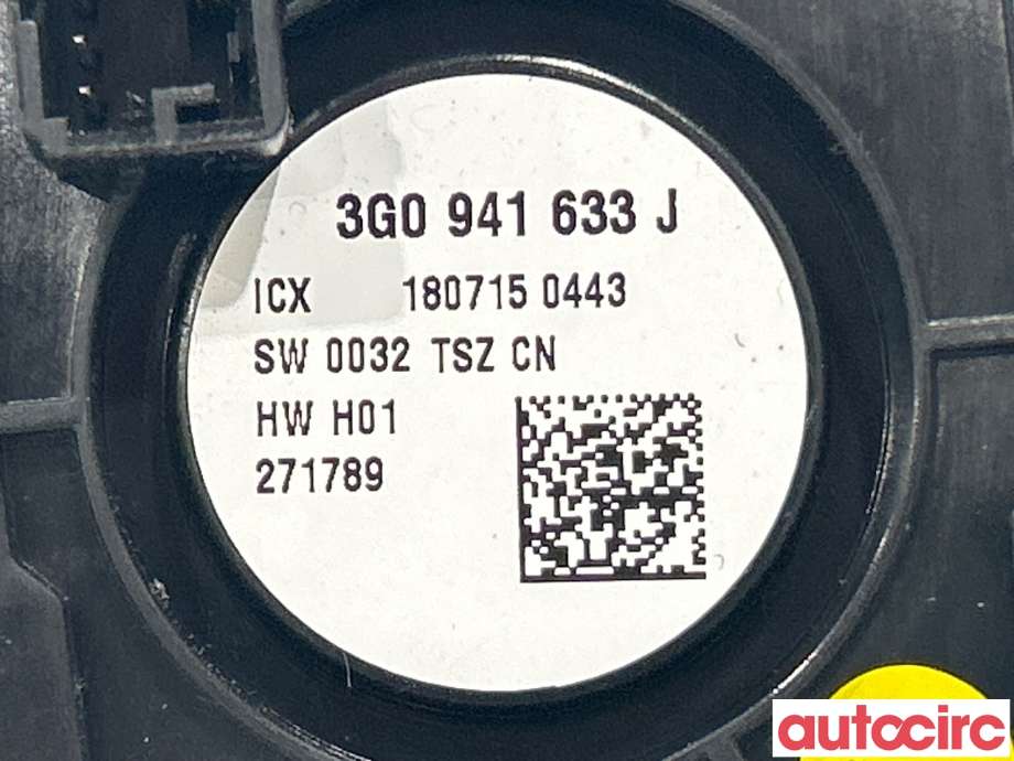 Bryter lys til VW Passat 2015-2019 (Fase 1) (B8) (B8) (VOLKSWAGEN|3G0941633J)