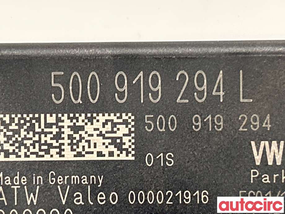 Styreenhet parkering til VW Passat 2015-2019 (Fase 1) (B8) (B8) (VOLKSWAGEN|5Q0919294L)