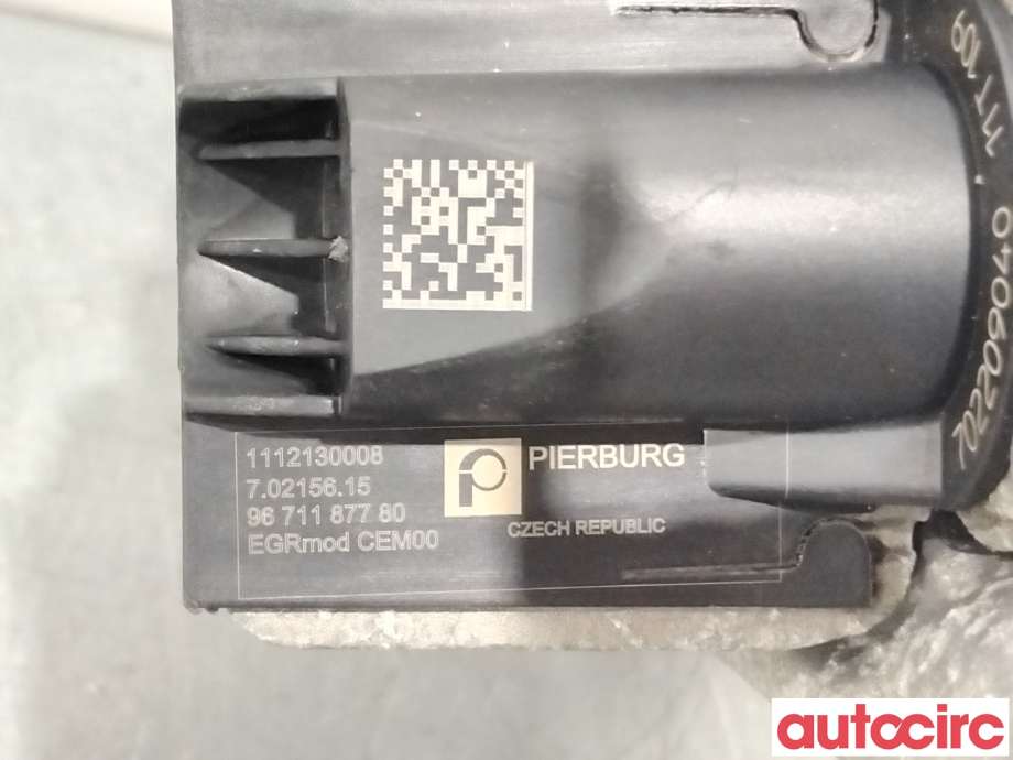 EGR-ventil til Ford C-Max 2010-2015 (Type II, Fase 1)  (FORD|1702178|70215615|9671187780)