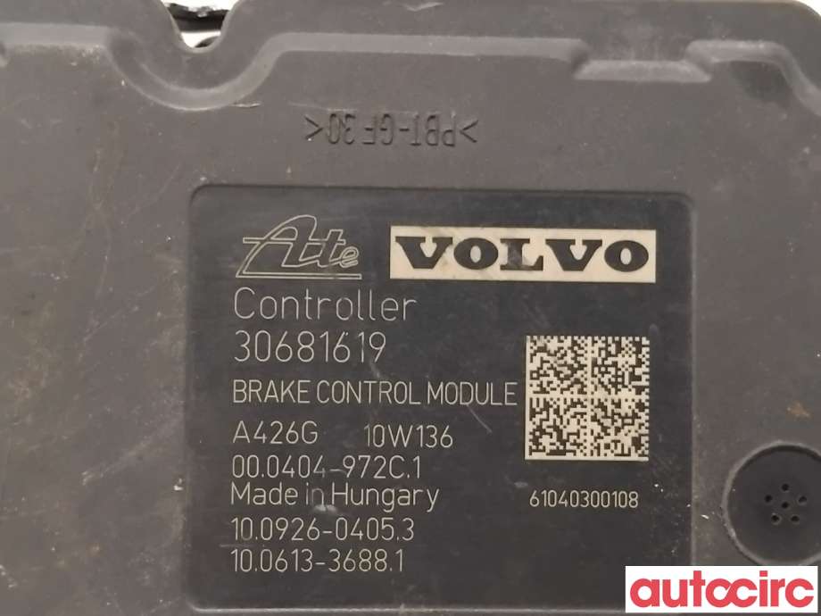 ABS sentral til Volvo XC70 2008-2013 (Type II, Fase 1)  (VOLVO|31329140|100212-01824|30681619)