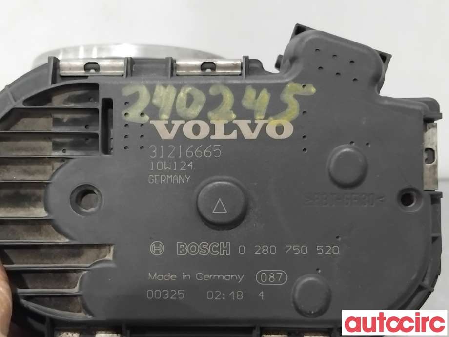 Spjeldhus til Volvo XC70 2008-2013 (Type II, Fase 1)  (VOLVO|31216665|0280750520)