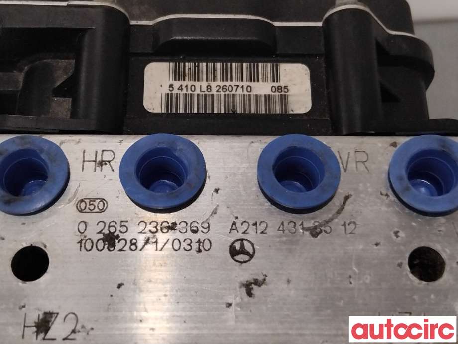 ABS sentral til Mercedes E-Klasse 2009-2013 (Fase 1) (W212) (W212) (MERCEDES|A2124313612|0265236369|A2184313312)