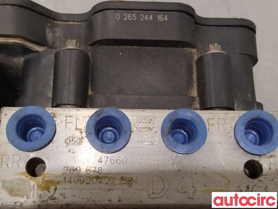 ABS sentral til Nissan Pulsar 2014-->>  (NISSAN|476603ZN4A|0265244164|476603ZF4B)