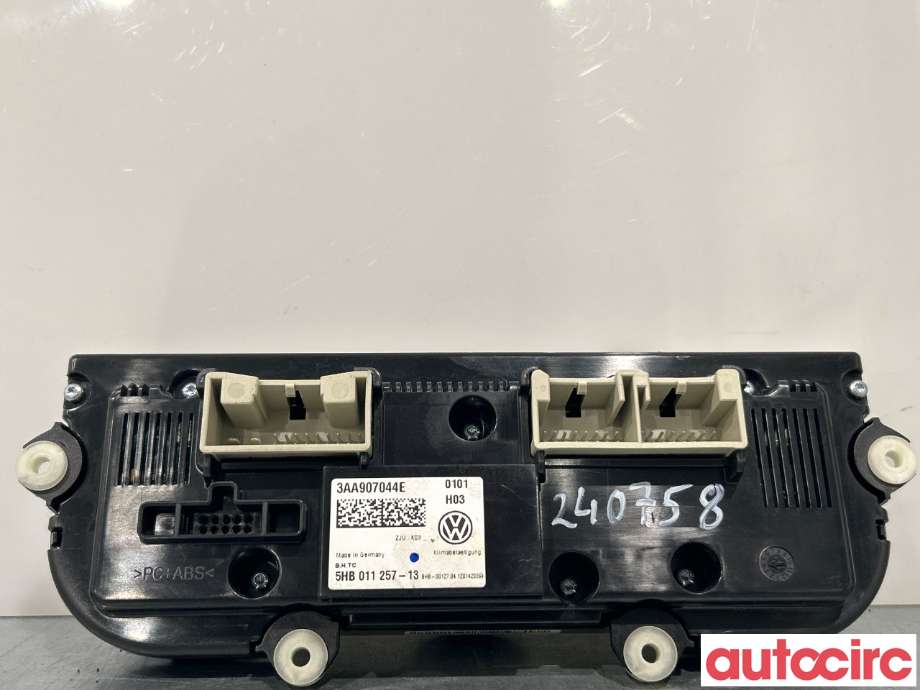 Varmeapparat betjening til VW Passat 2011-2015 (B7) (B7) (VOLKSWAGEN|3AA907044BD||3AA907044CM)