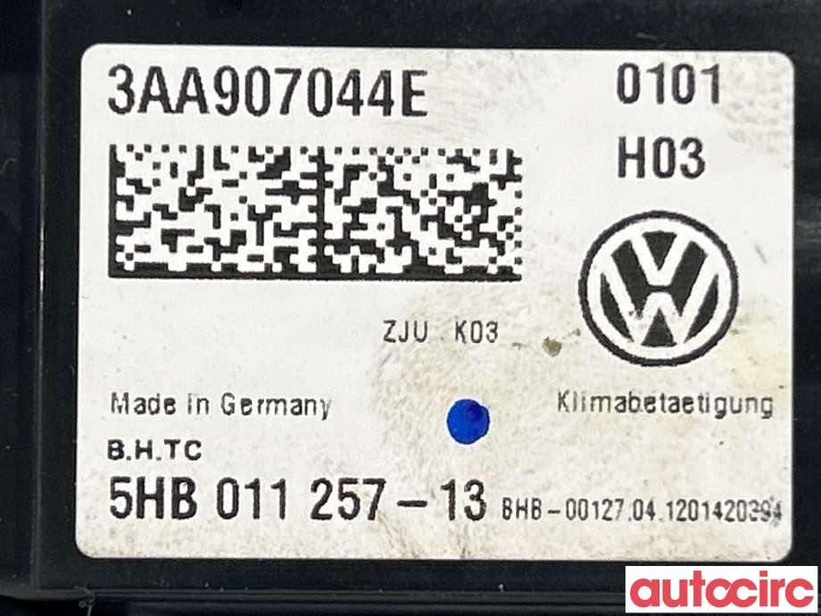 Varmeapparat betjening til VW Passat 2011-2015 (B7) (B7) (VOLKSWAGEN|3AA907044BD||3AA907044CM)