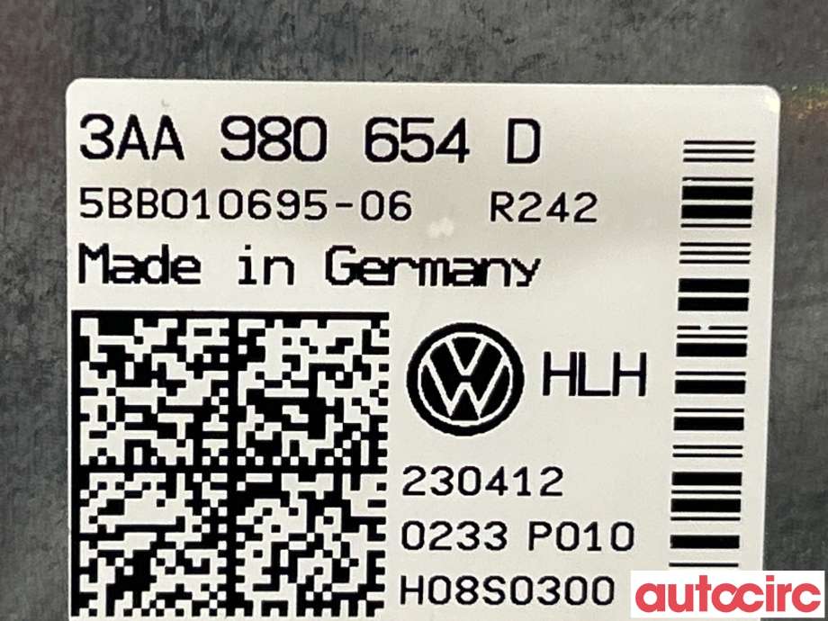 Kamera til VW Passat 2011-2015 (B7) (B7) (VOLKSWAGEN|3AA980654D)