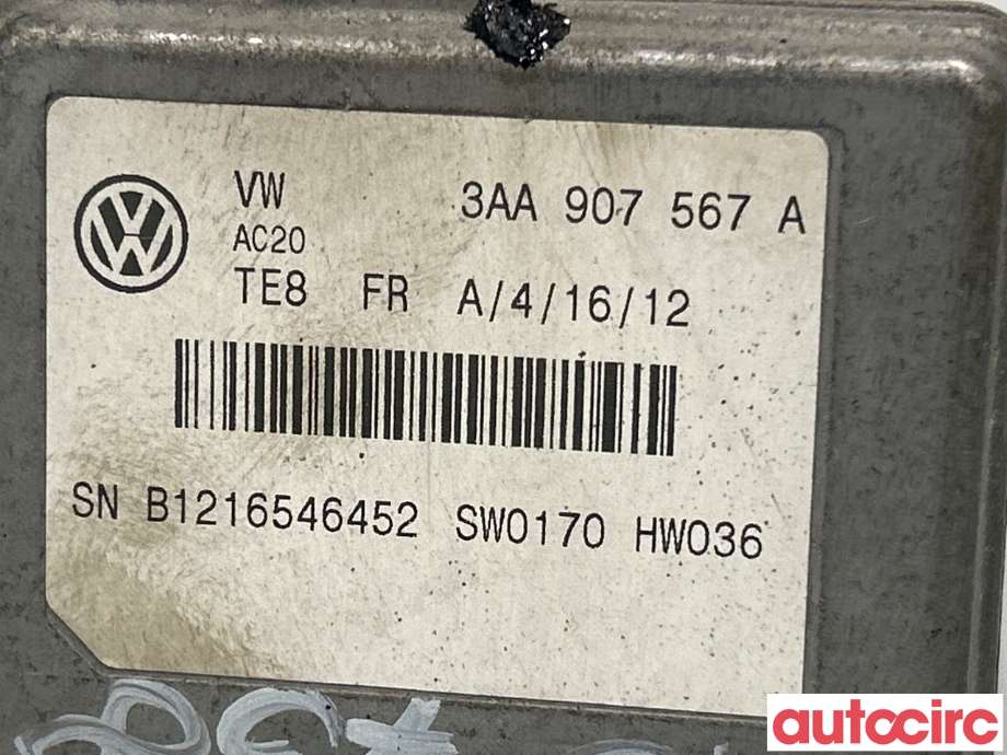 Sensor radar til VW Passat 2011-2015 (B7) (B7) (VOLKSWAGEN|3AA907567A)
