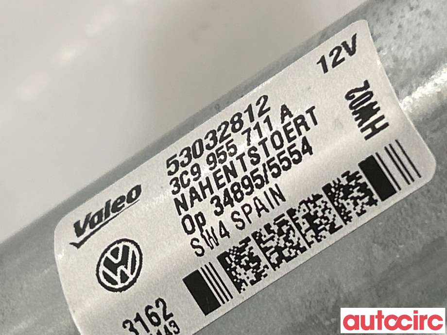 Viskermotor bakrute til VW Passat 2011-2015 (B7) (B7) (VOLKSWAGEN|3C9955711A|53032812|3C9955711B)