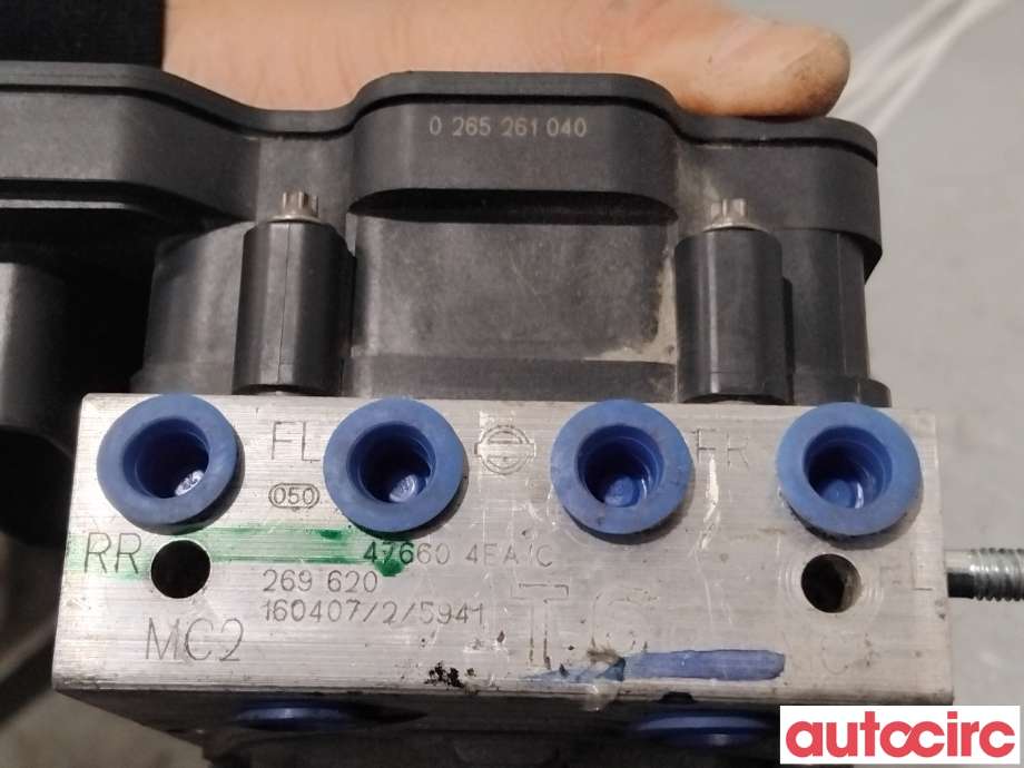 ABS sentral til Nissan Qashqai 2014-2021 (Type II)  (NISSAN|476604EA5C|0265261040|476604EA1C)