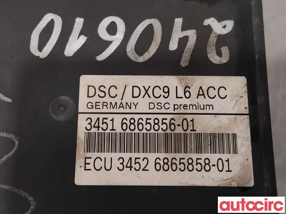 ABS sentral til BMW 5-Serie 2010-2017 (F10/F11) (F10/F11) (BMW|34516876917|0265243074|34516856846)