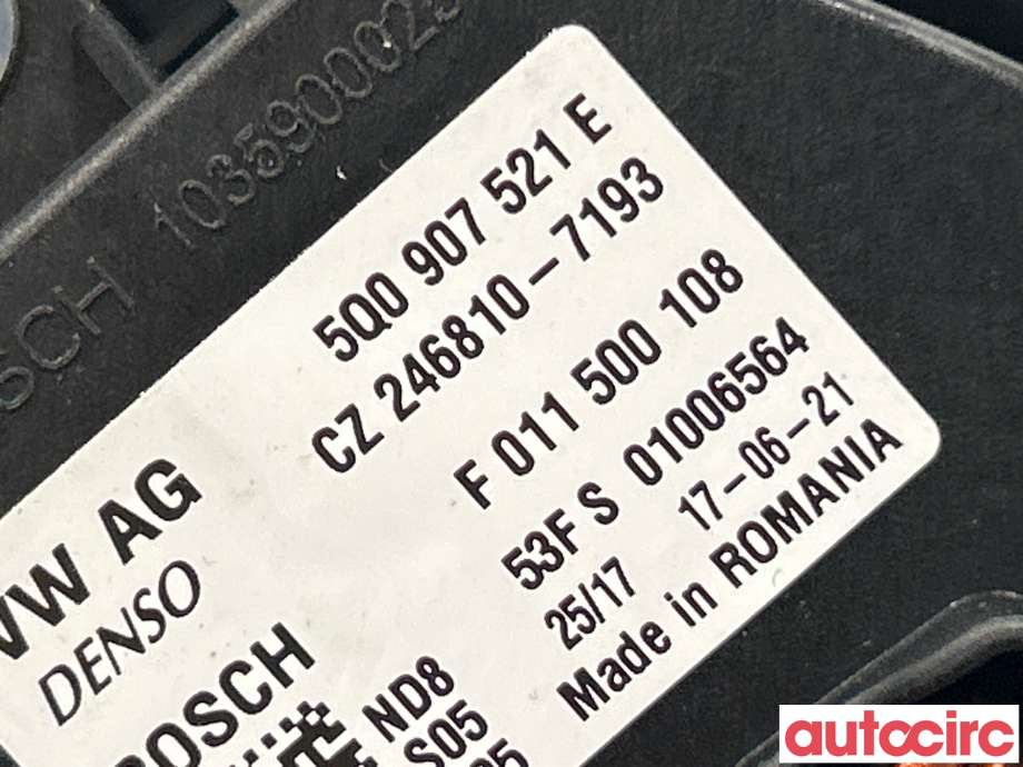 Varmeapparat motor til Škoda Superb 2015-->> (Type III)  (SKODA|5Q1819021G|CZ016060-1152|5Q1819021J)
