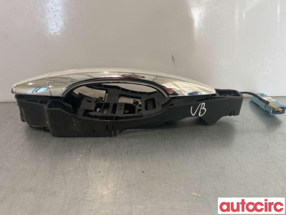 Dørhåndtak utv venstre bak til Peugeot 508 2011-2014 (Type I, Fase 1)  (PEUGEOT|1606874780|9109F7|967853221T)