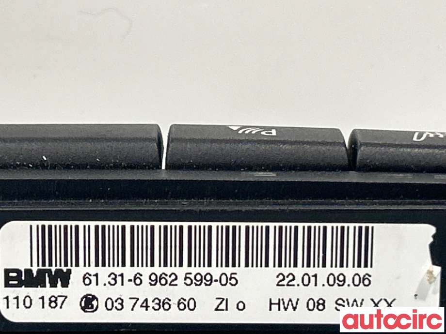 Bryter setevarme til BMW 3-Serie 2005-2011 (E90/E91/E92/E93) (E90/E91/E92/E93) (BMW|61319123756)