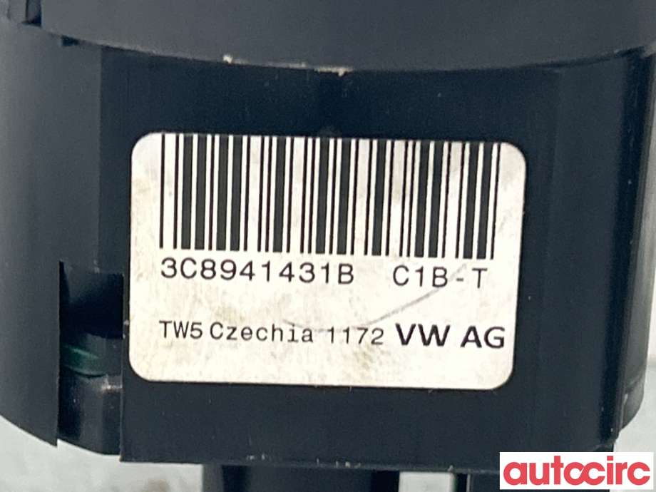 Bryter lys til VW Golf VI 2008-2012  (VOLKSWAGEN|3C8941431B)