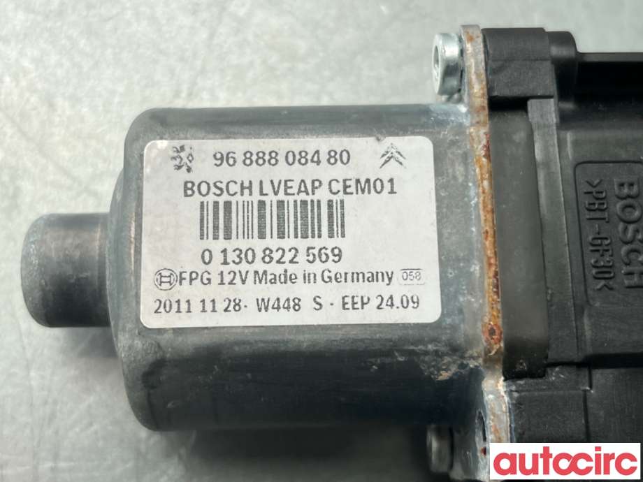 Ruteheis venstre bak til Peugeot 508 2011-2014 (Type I, Fase 1)  (PEUGEOT|9223H5|0130822569|9806087180)