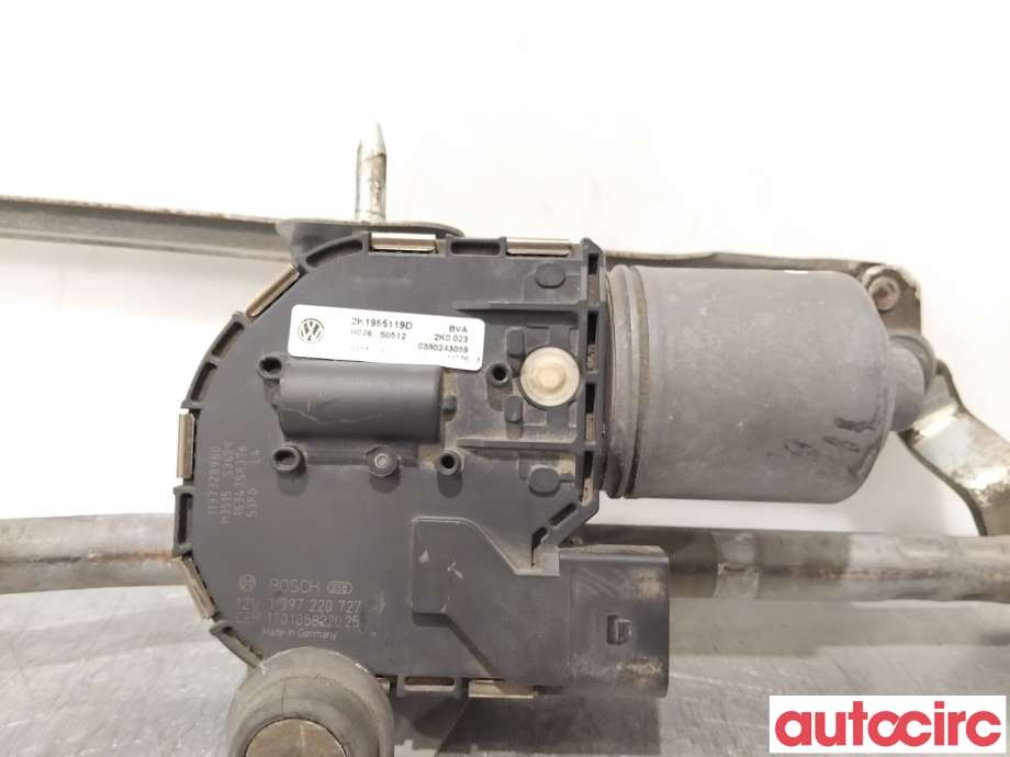 Viskermotor frontrute til VW Caddy 2015-2020 (Type III, Fase 3)  (VOLKSWAGEN|2K1955023H|1397220727|2K1955023J)