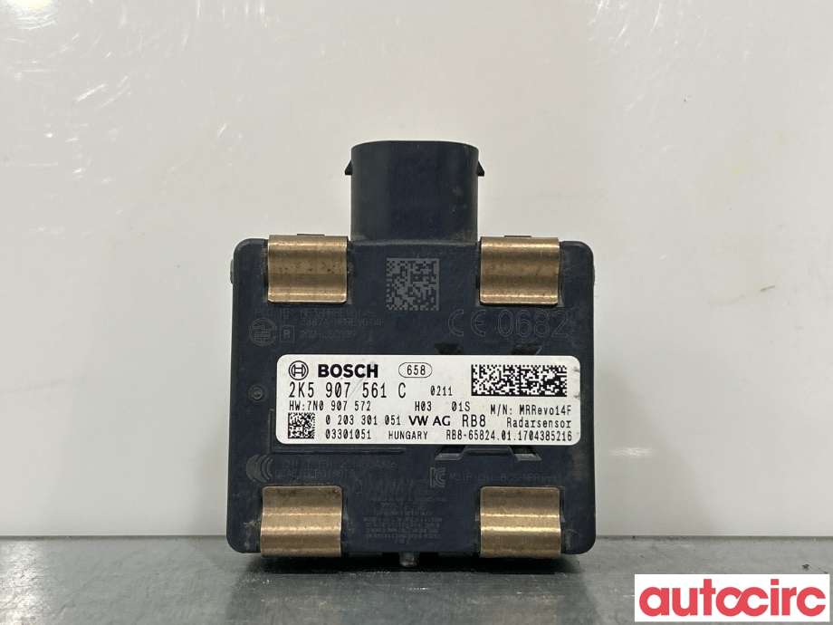 Sensor radar til VW Caddy 2015-2020 (Type III, Fase 3)  (VOLKSWAGEN|2K5907561C)