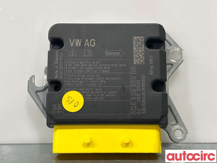 Airbag elektronikk til Škoda Superb, 2015-->> (Type III)  (SKODA|5Q0959655BK)