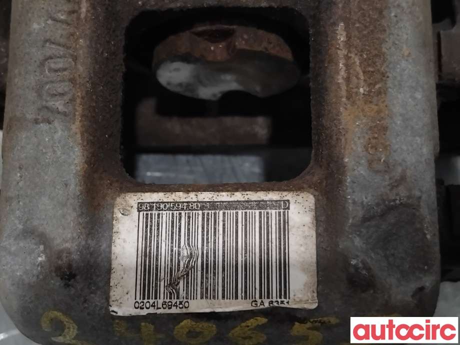 Bremsecaliper høyre bak til Peugeot 2008 2019-->> (Type II)  (PEUGEOT|1608998980||9819059480)
