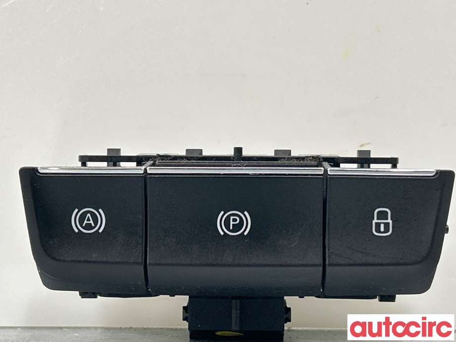 Bryter elektrisk håndbrekk/parkbrems til Škoda Superb, 2015-->> (Type III)  (SKODA|3V0927225B)